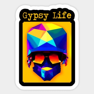 GYPSY LIFE NEON COLOR Sticker